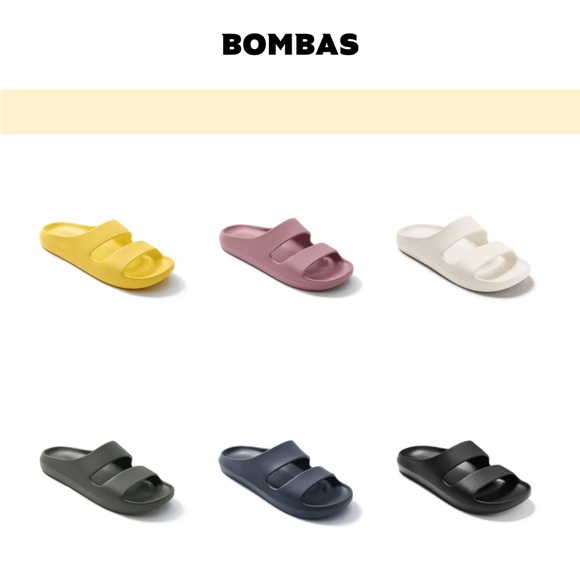 BOMBAS New Friday Slides Womens size 11 in Desert Bloom Mens size 9 - Picture 2 of 6